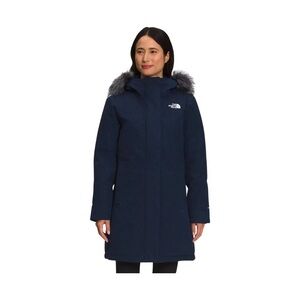 The North Face Women’s Arctic Parka Down Coat in Summit Navy